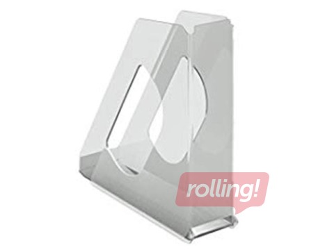 Бокс вертикальный для документов Esselte, A4, пластмассовый, прозрачный