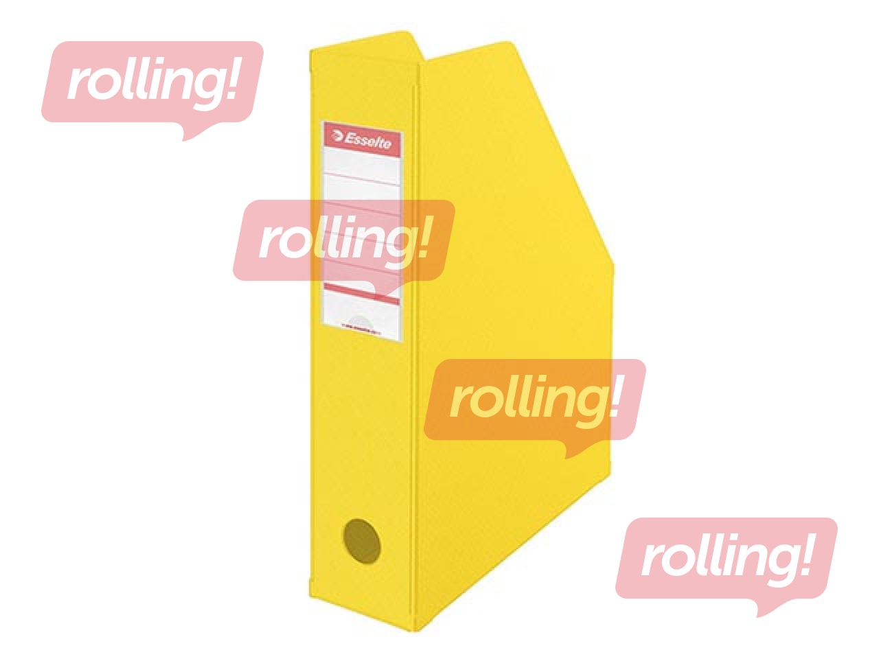 Dokumentu statīvs Esselte, A4, PVC, dzeltens