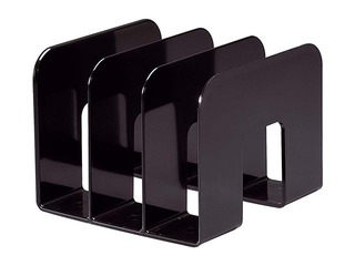 Разделитель документов Durable, A4, пластмассовый, чёрный 