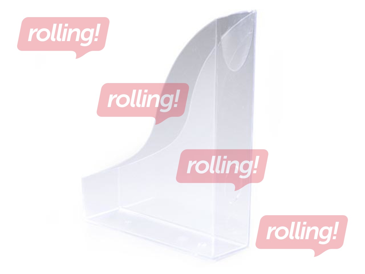 Dokumentu statīvs Durable Rack Basic, A4, plastmasas, caurspīdīgs