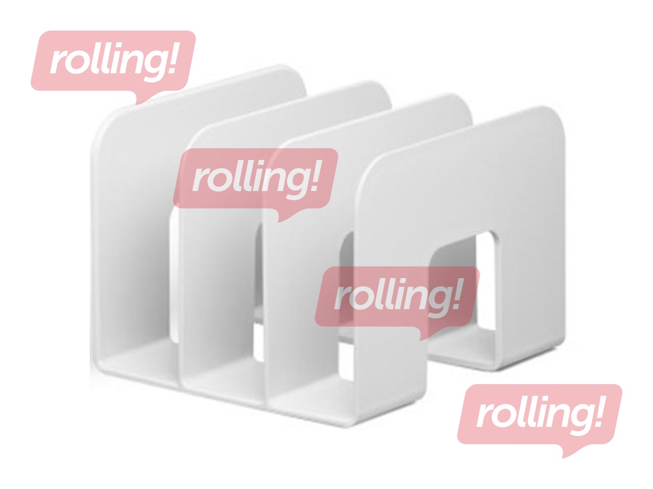 Dokumentu sadalītājs Durable Eco, plastmasas, pelēks