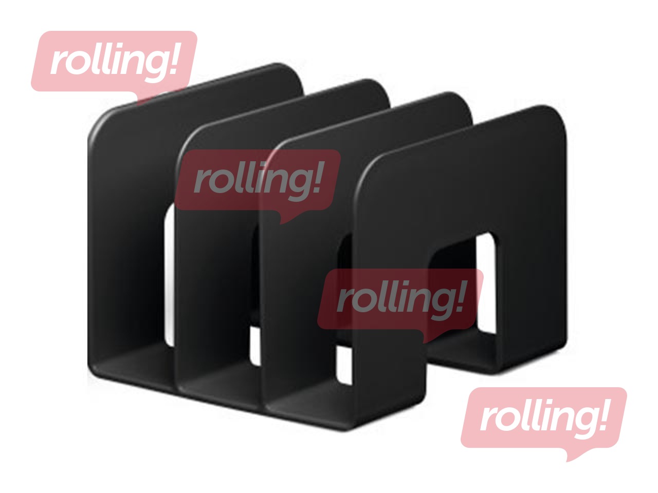 Dokumentu sadalītājs Durable Eco, plastmasas, melns