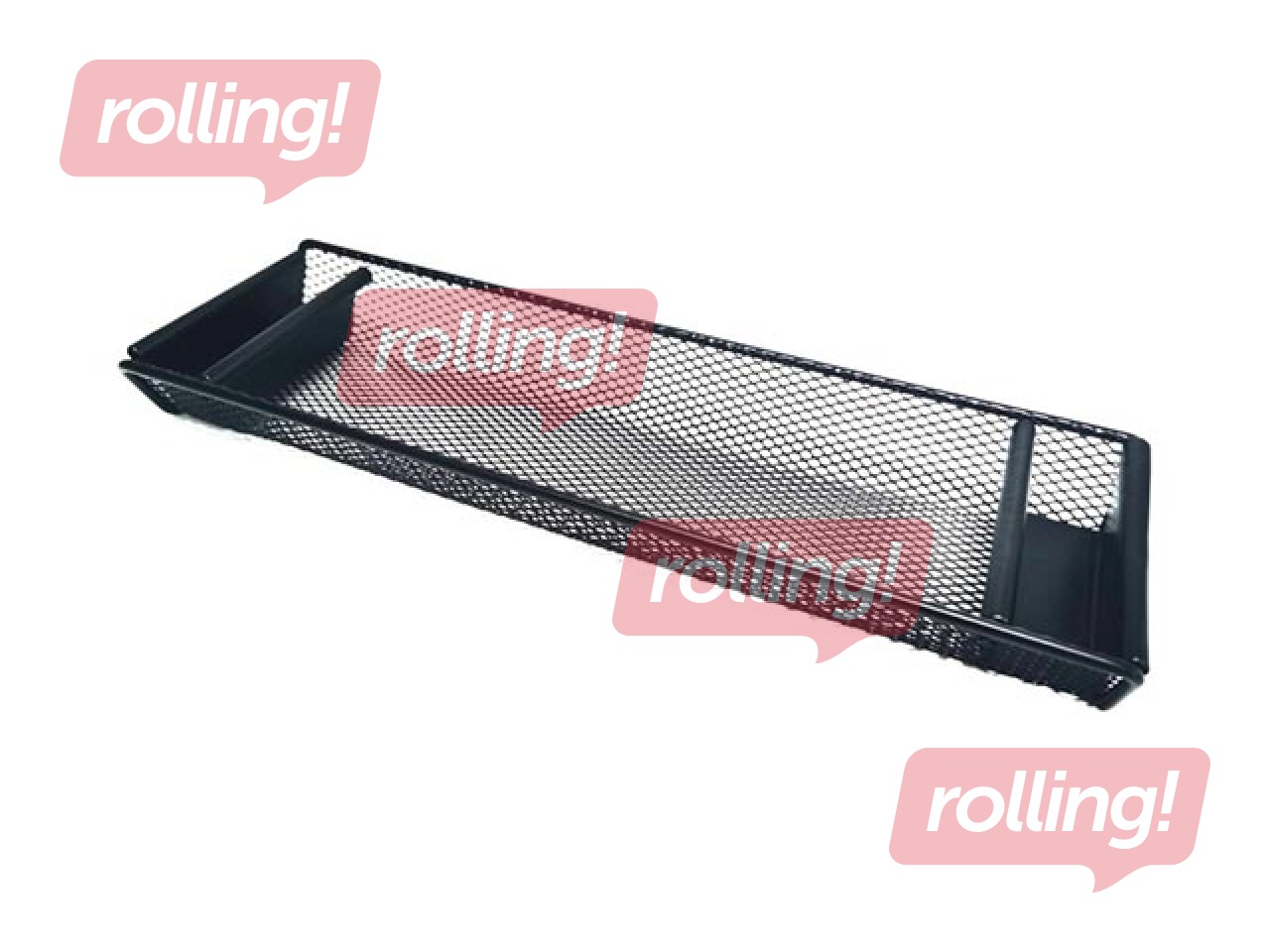 Paliktnis rakstāmgalda piederumiem Concorde, metāla, melns