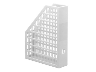 Dokumentu statīvs Economy, A4, plastmasas, balts