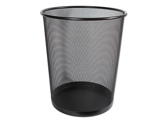 Papīrgrozs Concorde, metāla, melns, 13l