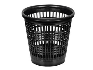 Prügikast Forofis, plastikust, must, 10l