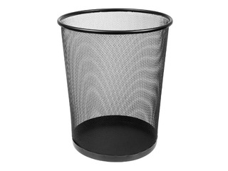 Waste bin MemoBe, metal, black, 19l