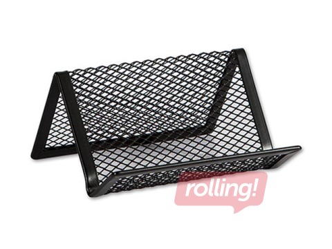 Подставка для визиток Concorde, метал, чёрная