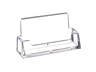 Business card holder, horizontal, plastic, 93x18mm