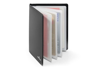 Kredītkaršu maciņš Durable ar RFID aizsardzību, tumši pelēks