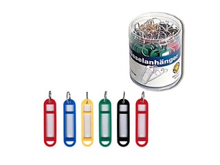 Atslēgu piekariņi Office Point, dažādas krāsas, 50 gab.