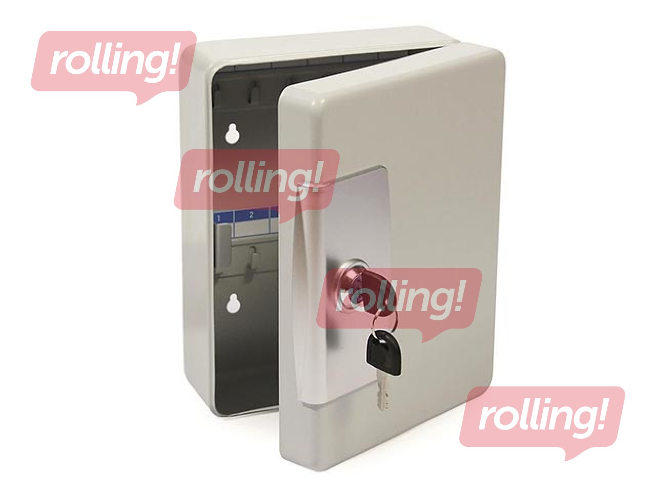 Key box Argo 22, metal, grey