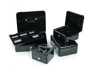 Cash Box Forpus, metal, black, 250х170х75mm