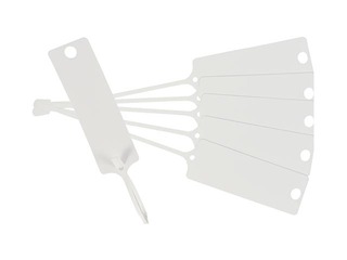 Key tag Fix-Mini, 190x25mm, PP, 100 pcs.