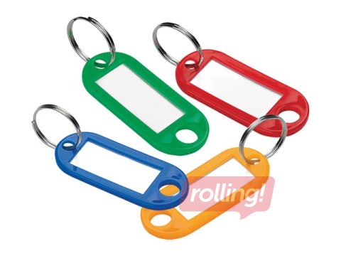 Plastic Key-ring Forofis, assorted, 12 pcs.