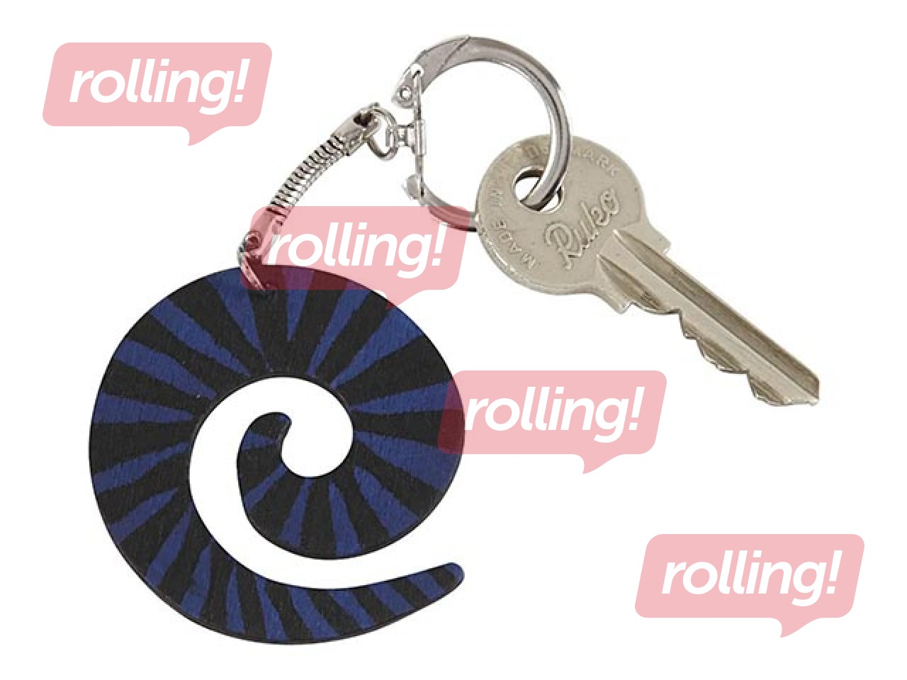 Atslēgu piekariņi ar ķēdīti, 5 gab.