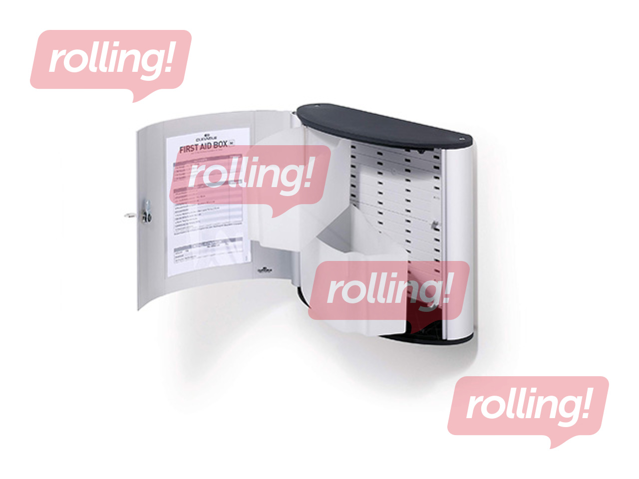 Esmaabi kast, Durable, alumiinium, tühi, M