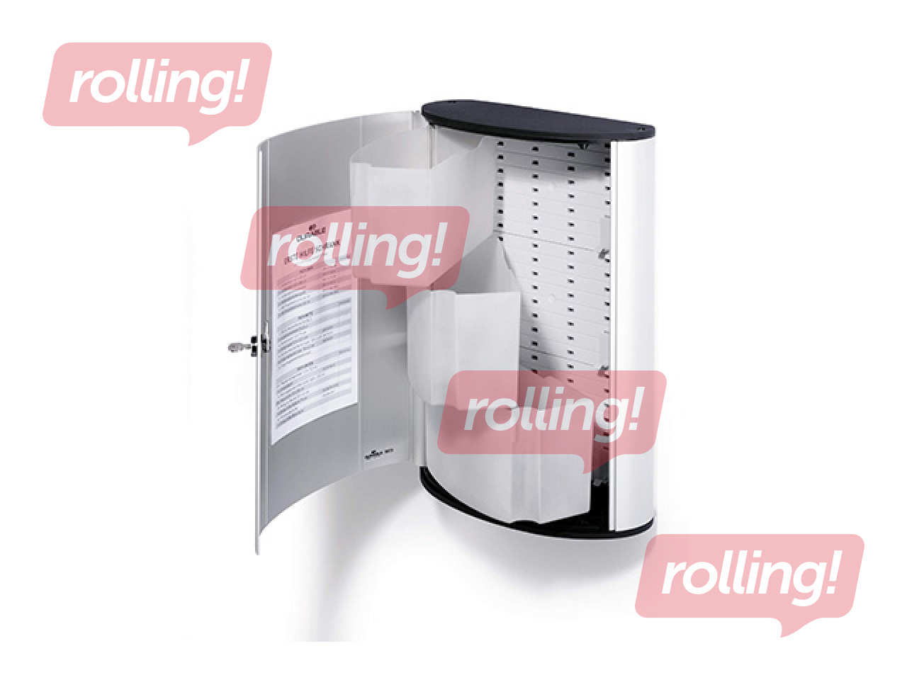 Pirmās palīdzības aptieciņa, Durable, alumīnija, tukša, L