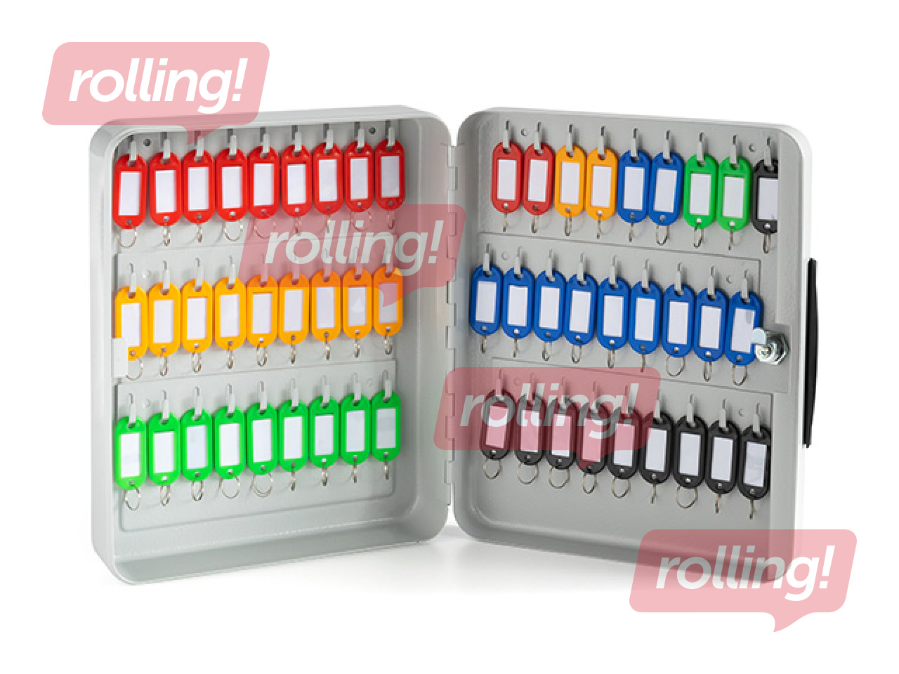 Võtmekapp Argo 54, metallist, hall