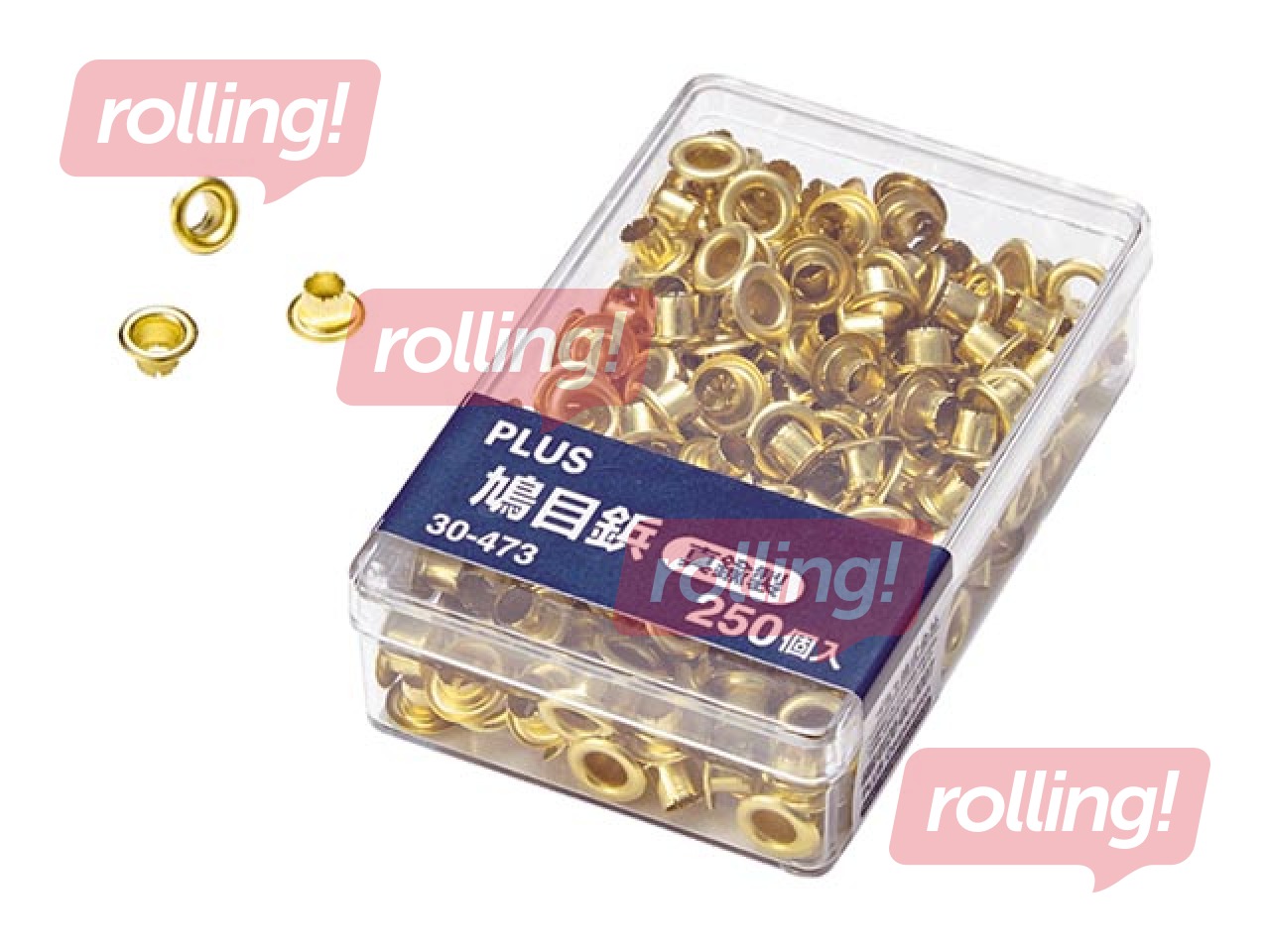 Needid, kuldne, 250 tk.