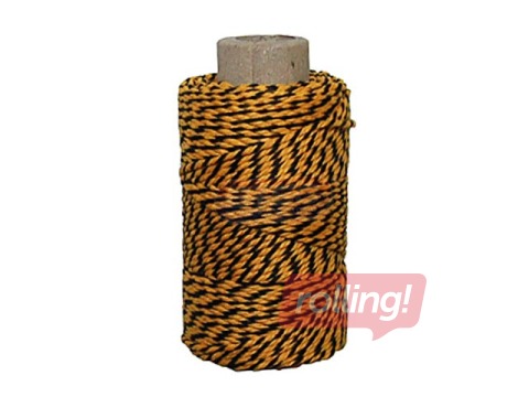 Notāru diegs, dzeltens/melns, 35m