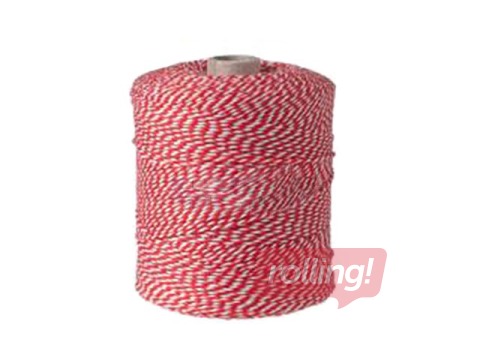 Notaries thread, red/white, 350m