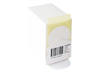 Round labels, white, diameter 50mm, 200 pcs.