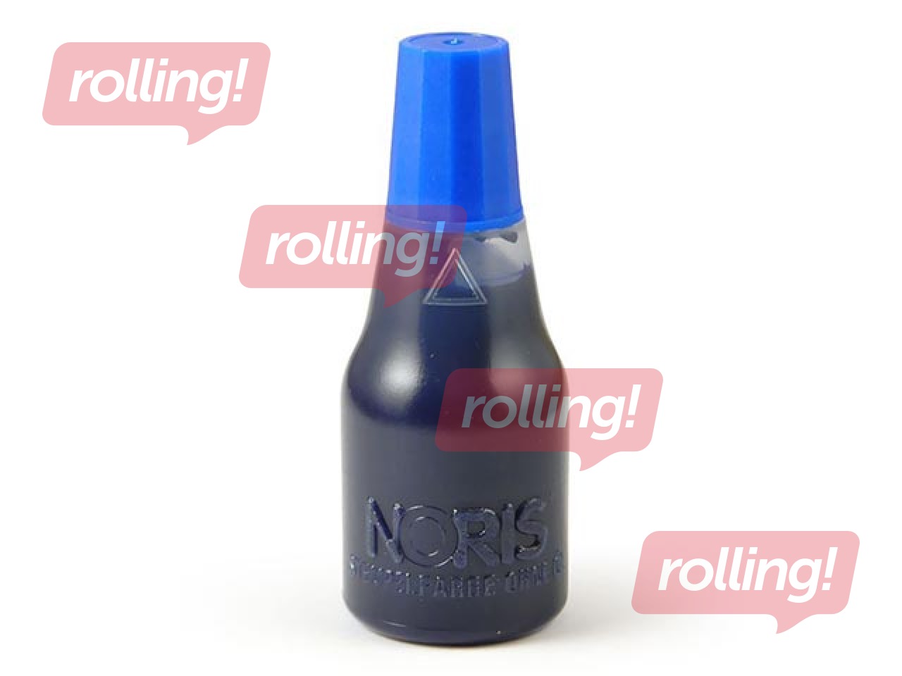 Stamp pad ink refill Noris, blue, 25ml