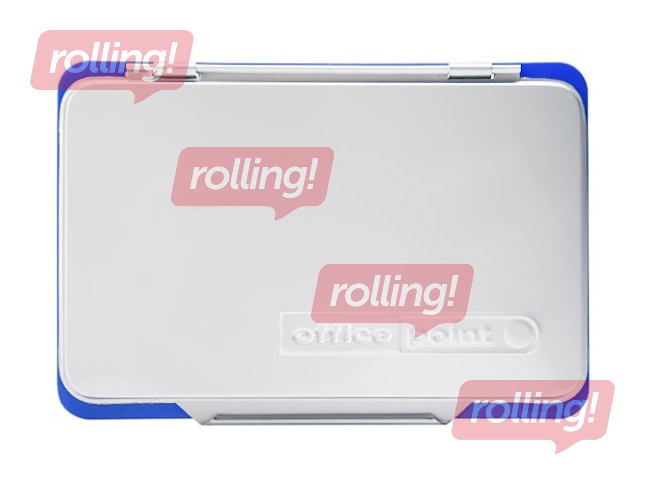 Stamp pad Office Point, blue ink, 117x70mm