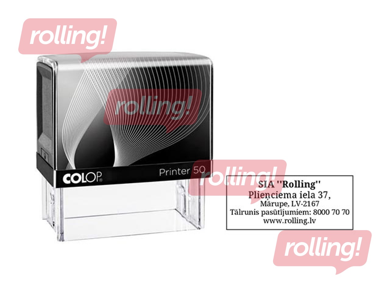 Custom stamp, Printer 50