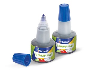 Stamp pad ink refill Forpus, blue, 30ml