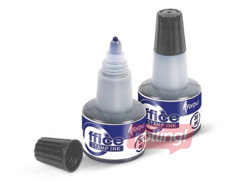 Stamp ink Forpus, black, 30ml