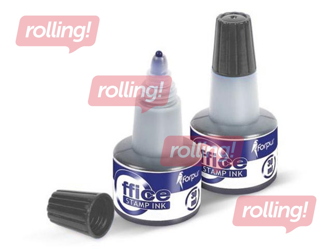 Templipadja täitetint Forpus, must, 30ml