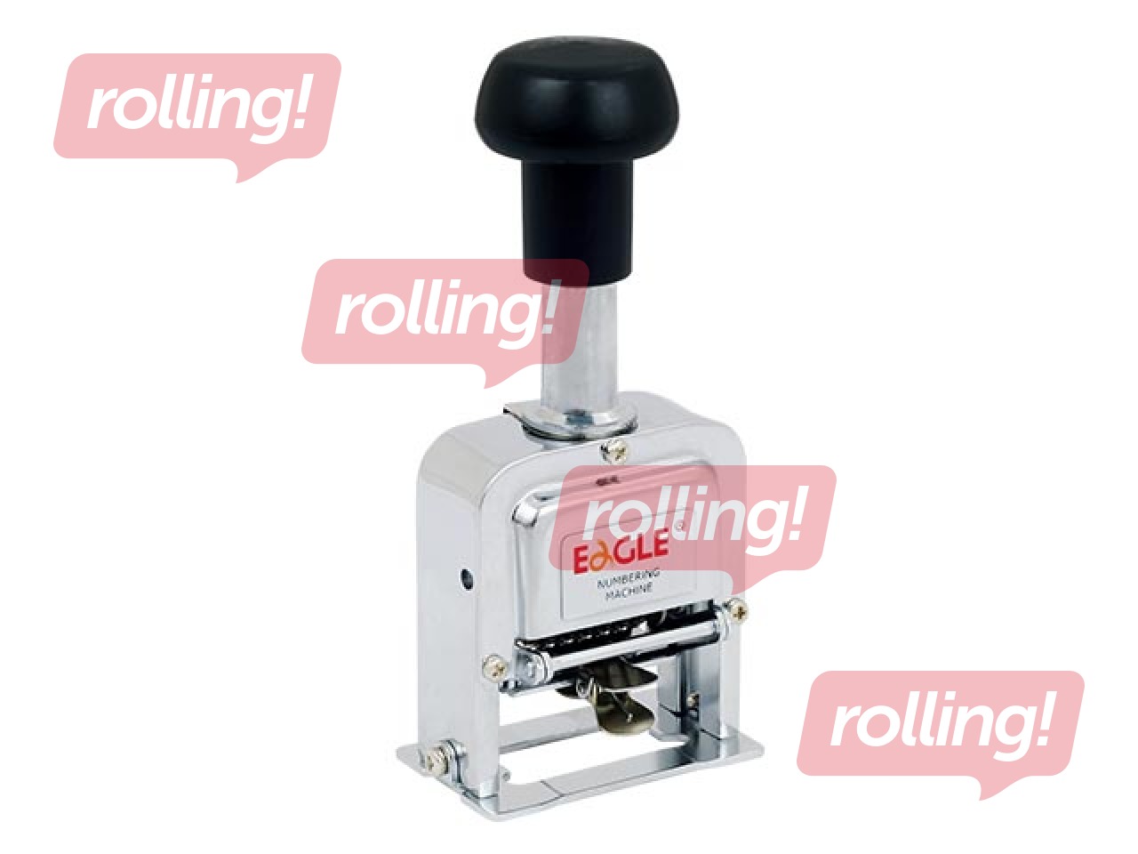 Metāla automātiskais ciparu numerators Eagle TY102-6, 6 cipari