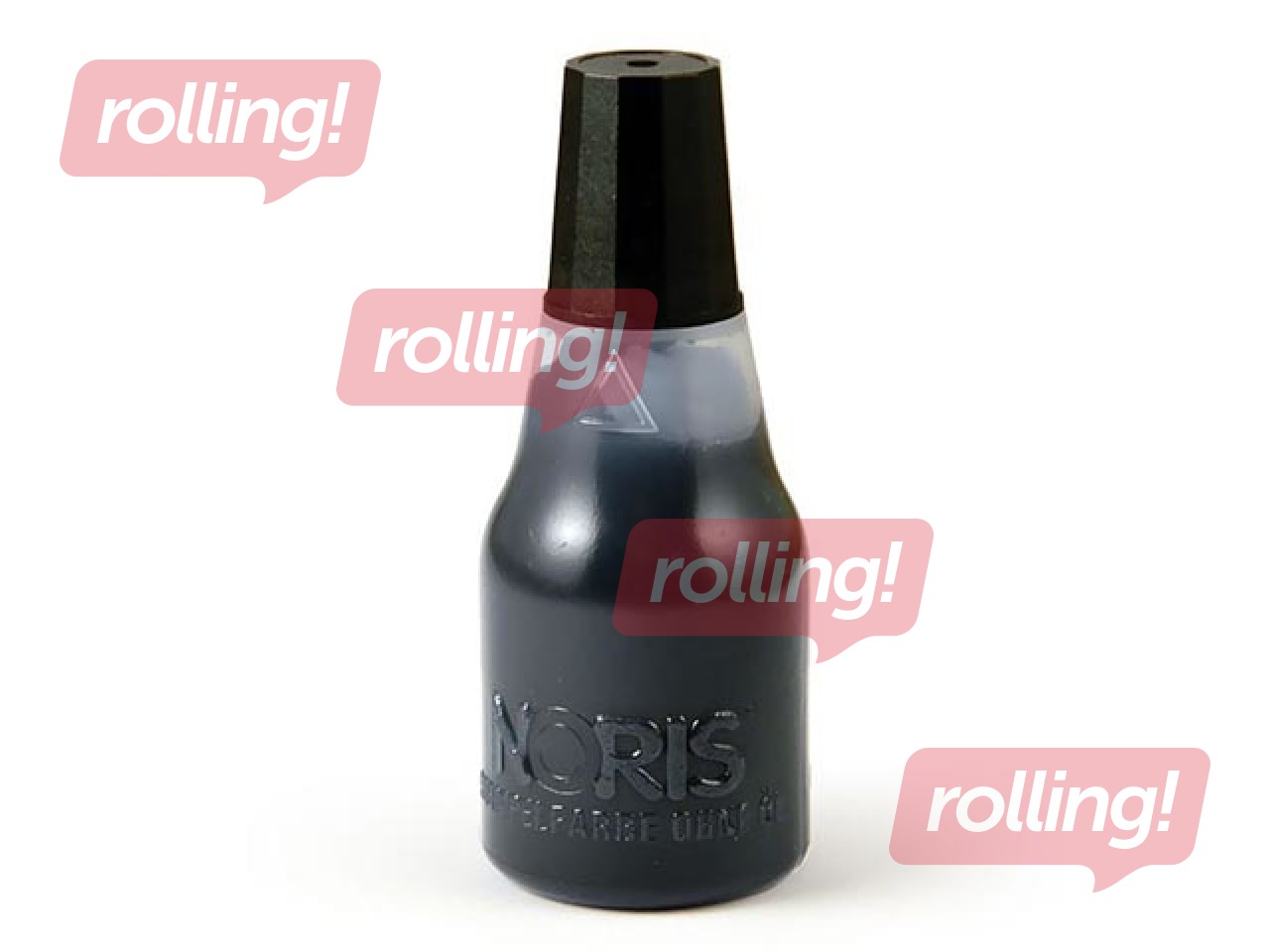 Zīmogu tinte Noris, melna, 25ml