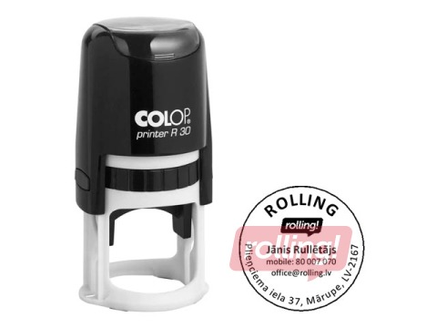 Custom stamp, Printer R30