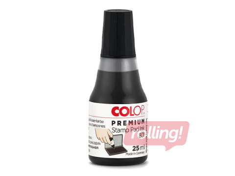 Zīmogu tinte COLOP, melna, 25ml