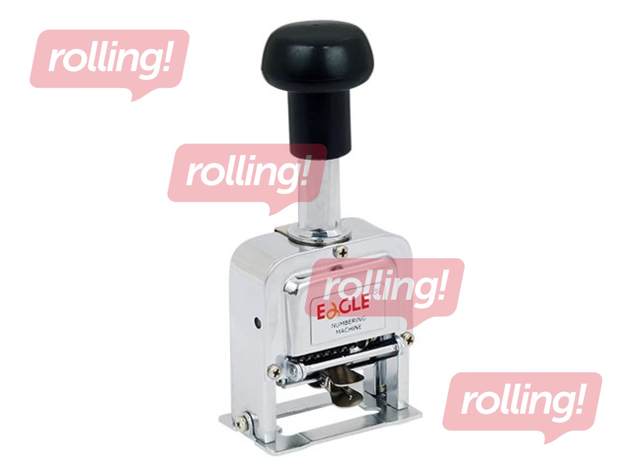 Metāla automātiskais ciparu numerators Eagle TY102-7, 7 cipari