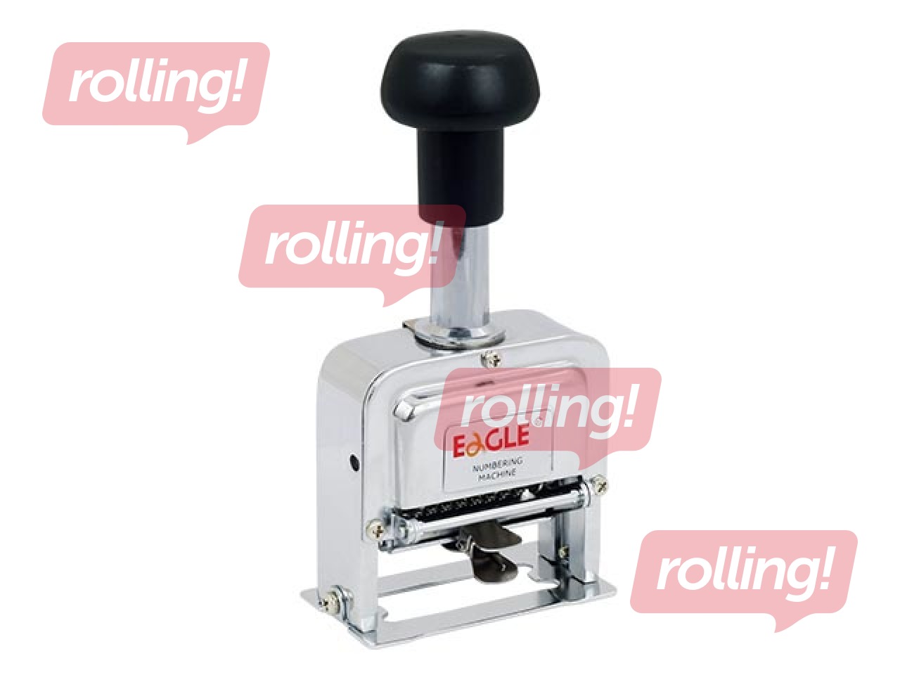 Metāla automātiskais ciparu numerators Eagle TY102-8, 8 cipari