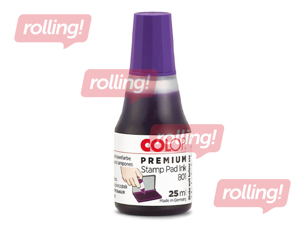 Stamp ink Colop, violet, 25ml
