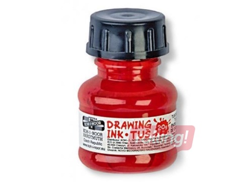 Ink Koh-i-Noor, red, 20ml