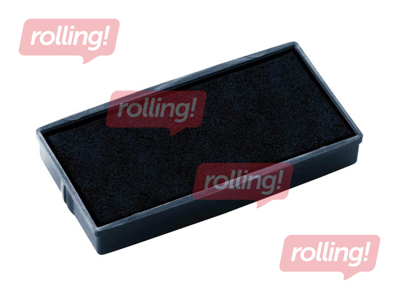 Zīmoga spilventiņš Printer E/20, melnā krāsā