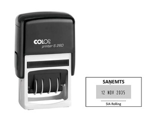 Печать на заказ, Printer S260 Dater