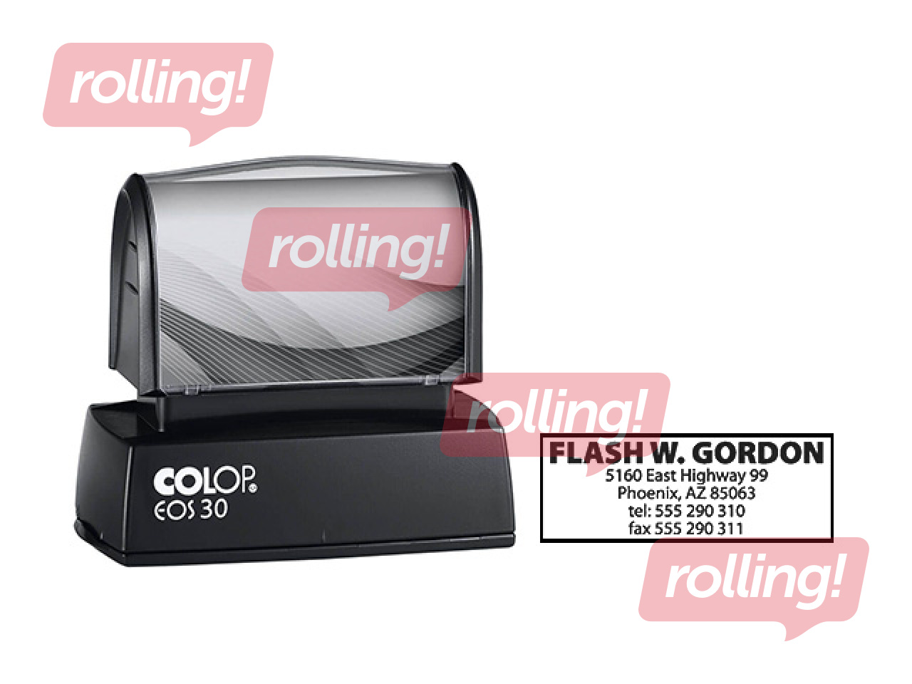 Tellimustempel EOS 30