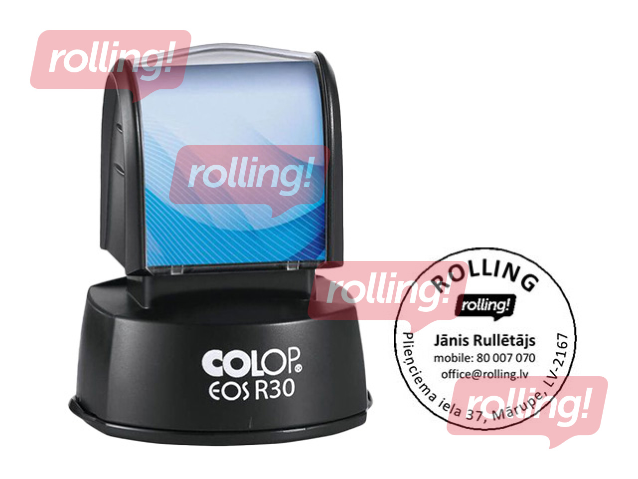 Zīmogs pēc pasūtījuma, EOS R30