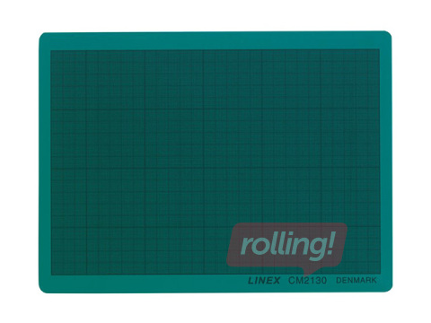 Cutting mat Linex, A4, green, 210x300mm
