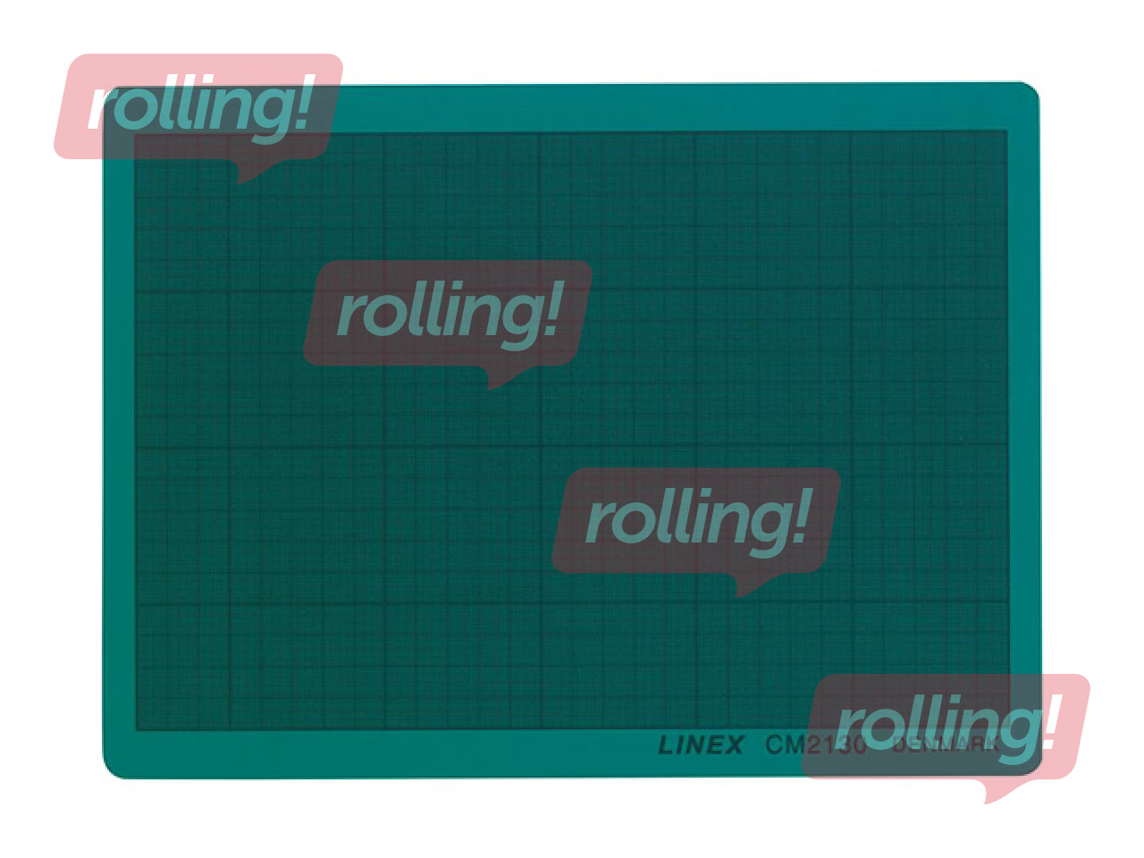 Cutting mat Linex, A4, green, 210x300mm