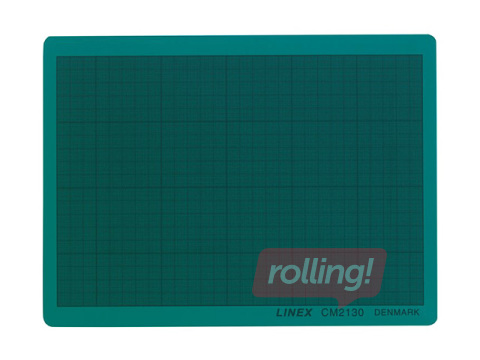 Paliktnis griešanai Linex, A4, zaļš, 210x300mm