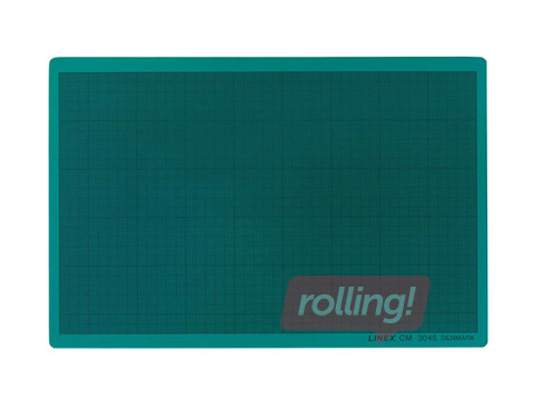 Paliktnis griešanai Linex, A3, zaļš, 300x450mm