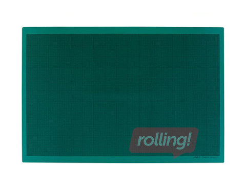 Коврик для резки Linex, А1, зеленый, 600х900мм